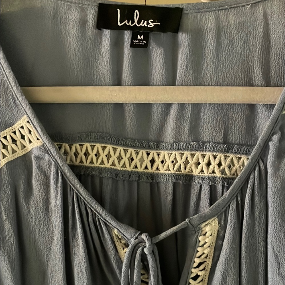 Lulu's Gray Women's Top